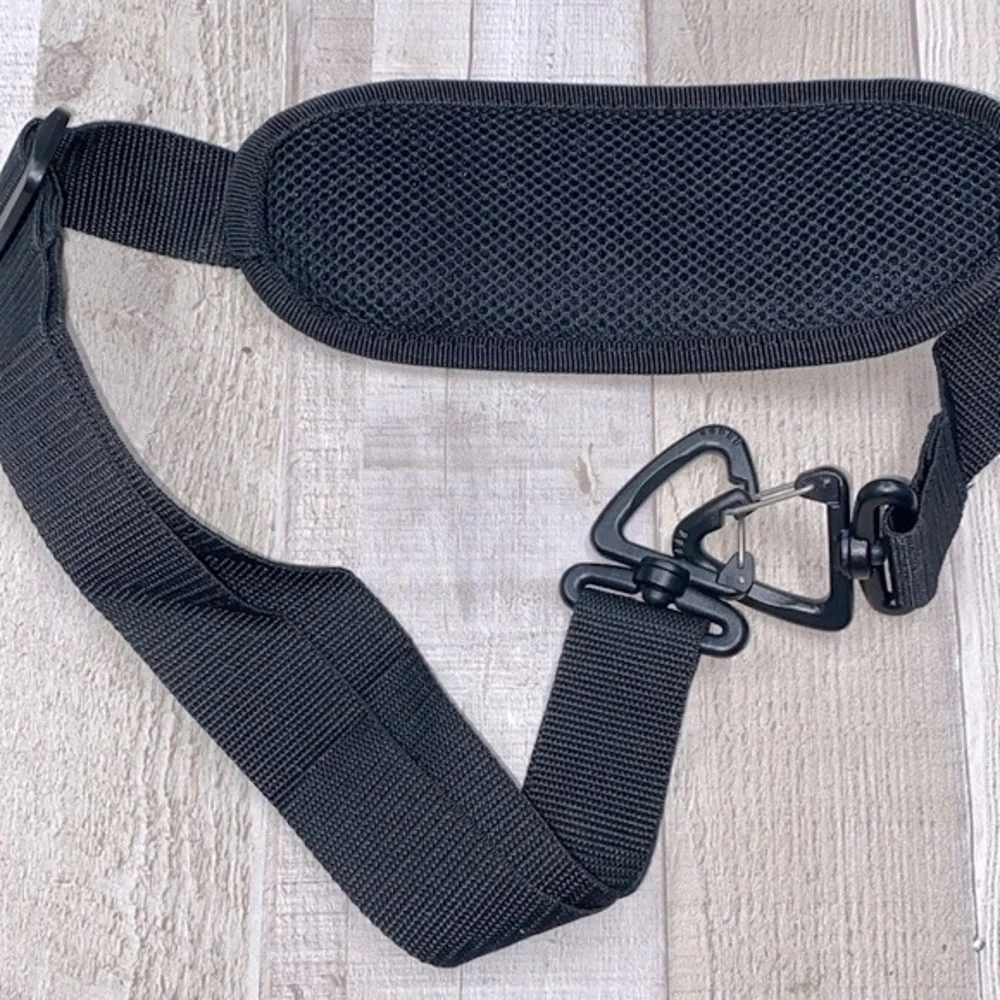 Adidas black workout gym belt